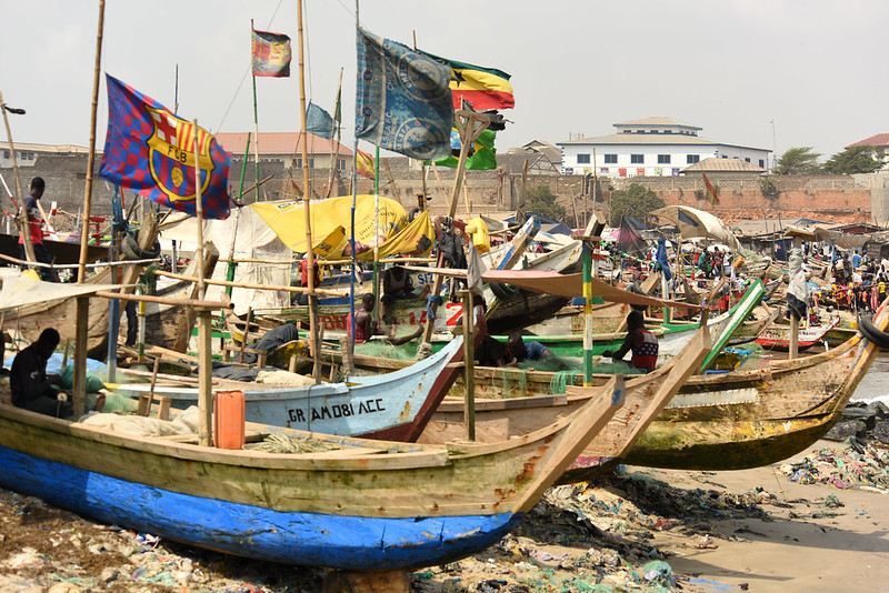 Jamestown, the "Beacon" of Accra, Ghana