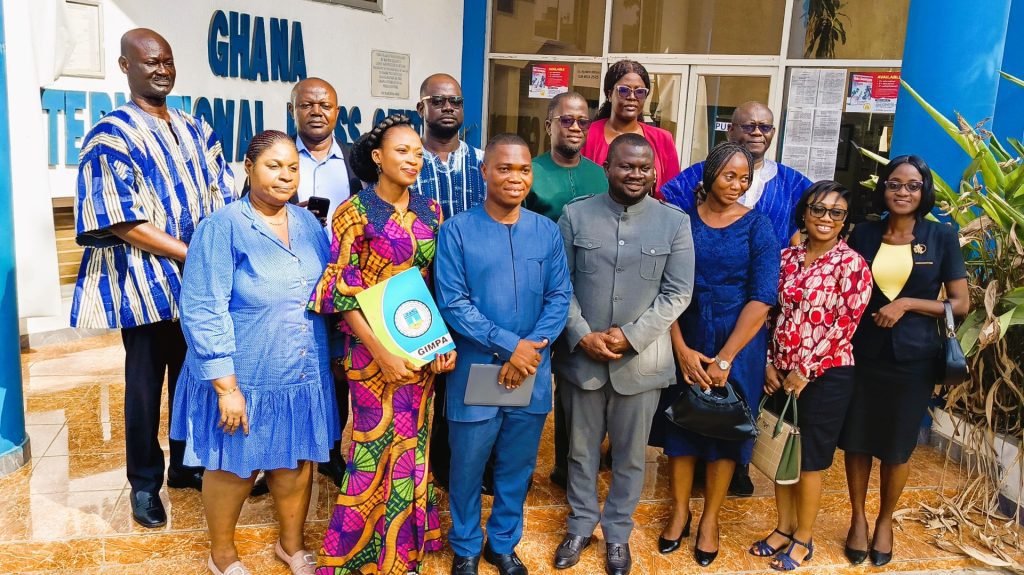 GIMPA Business School Alumni Network pays courtesy call on GJA President. Some staff and alumni of the Ghana Institute of Management and Public Administration (GIMPA) Business School on Tuesday paid a courtesy call on the  President of the Ghana Journalists Association (GJA).
