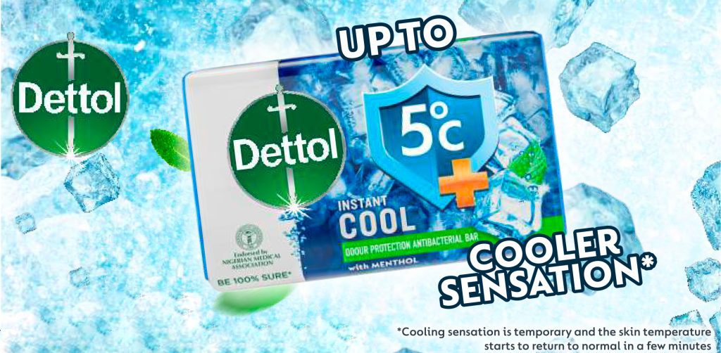 Ghana’s leading hygiene brand, Dettol, has announced the launch of its latest innovation: Dettol Cool Soap with a 5 °C cooling sensation designed to keep Ghanaians cool and fresh, even in the hottest of climates.