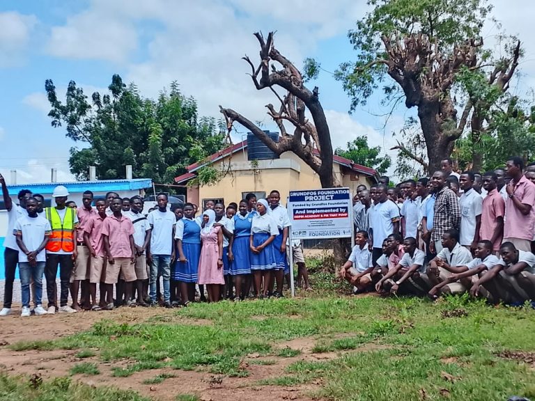 HOPin Academy hands over toilet facilities to institutions at Kumbungu Assembly Tamale Health Assembly Facility2