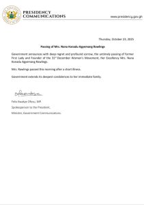 presidency confirms death nanakonadu