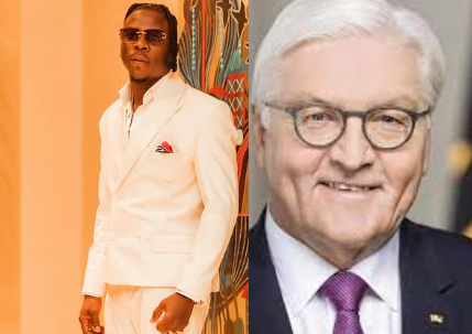 Stonebwoy German President viral video