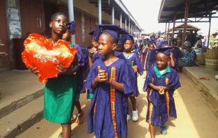 EP Basic School celebrates ‘Chocolate Day’ with Keta market women