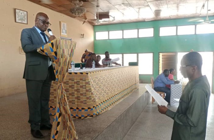Kadjebi Assembly finally elects new Presiding Member.