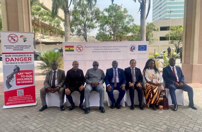 Ghana re-affirms commitment to promoting a world free of landmines Vice President Mahamudu Bawumia has called for  concerted action by nations around the world, regional organizations and key stakeholders to address the humanitarian impact of improvised anti-personnel mines.