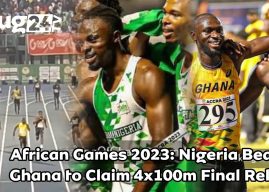 13th African Games: Nigeria beats Ghana to gold in 4×100 relay.