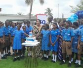 First Lady unveils SOS 50th Anniversary logo
