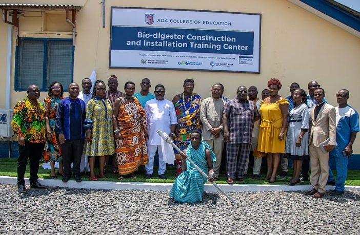Sanitation Ministry commissions bio-digester training centre at Ada