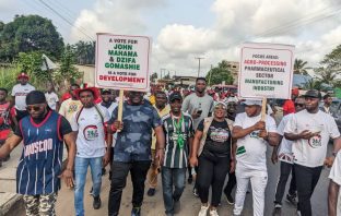 Hundreds in Ketu South participate in NDC’s 24-Hour Health Walk. Hundreds of residents on Holy Saturday poured onto the principal streets of Ketu South to participate in a walk dubbed: “24-Hour Economy Health Walk.”