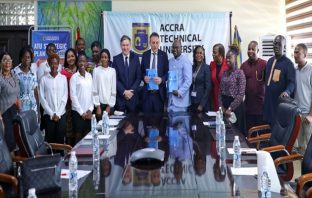 ATU collaborates with Accra Marriott Hotel for practical training of students. The Accra Technical University (ATU) has signed a Memorandum of Understanding with the Accra Marriott Hotel for the practical training of students in Hotel, Catering and Institutional Management.