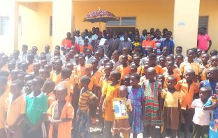 Cardinal Namdini supports catchment area basic schools with books.. Cardinal Namdini Mining Limited (CNML), has supported some basic schools in its operational area in the Talensi District of the Upper East Region with learning materials worth GH₵59,576.40.