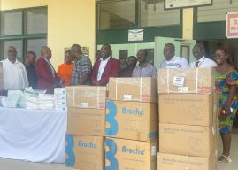 RikAir Company donates consumables to CCTH for effective healthcare delivery