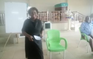 Ho East Presbytery of EPCG elects Synod Clerk. Reverend Mrs. Alice Blunya Ankutse, Parish Pastor of the Ho Fiave Parish of the E. P. Church, was at the weekend elected as the Synod Clerk of the Ho East Presbytery of the Evangelical Presbyterian Church, Ghana.