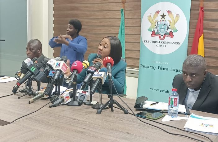 EC ready for voter registration exercise; targets 622,000 new voters. The Electoral Commission (EC) will begin registering new voters on the electoral roll on Tuesday, May 7, 2024, in a major exercise ahead of the 2024 General Election. 