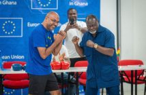 EU Delegation organizes Charity Boxing Exhibition to support amateur boxers in Bukom. The European Union (EU) Delegation to Ghana in partnership with the Ghana Boxing Federation will organize an exhilarating Charity Exhibition Boxing Bout at the Bukom Boxing Arena in Accra on May 4, 2024. 