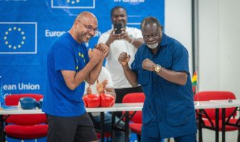 EU Delegation organizes Charity Boxing Exhibition to support amateur boxers in Bukom. The European Union (EU) Delegation to Ghana in partnership with the Ghana Boxing Federation will organize an exhilarating Charity Exhibition Boxing Bout at the Bukom Boxing Arena in Accra on May 4, 2024. 