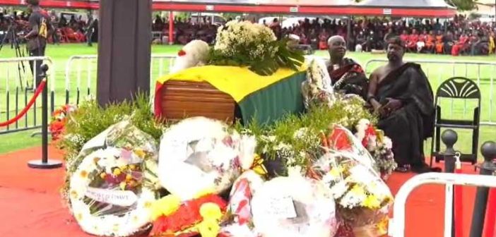 Late John Kumah laid to rest