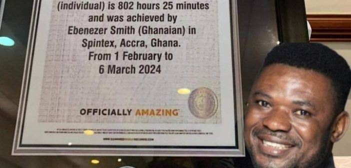 Ghana’s Chef Smith apologises for faking Guinness World Record