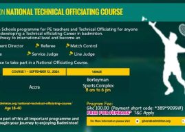 Ghana Badminton Association to Host National Technical Officiating Course