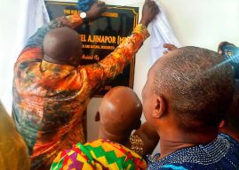 Lands Minister commissions new district office for Minerals Commission at Bibiani