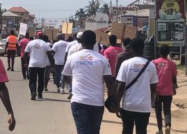 RAMSRI, GAEC embarks on health walk to create breast cancer awareness 