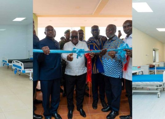 Akufo-Addo inaugurates 250-bed Ashanti Regional Hospital in Sewua