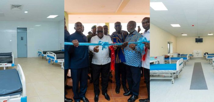 Akufo-Addo inaugurates 250-bed Ashanti Regional Hospital in Sewua