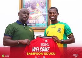 Asante Kotoko sign prolific striker Sampson Eduku