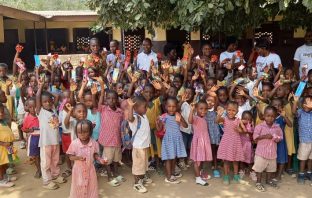 Volta Region: Tourism Authority celebrates National Chocolate Day with tourists, pupils.