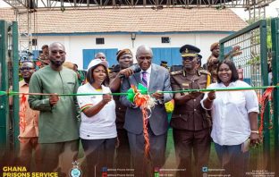 Senior Correctional Center gets AstroTurf. Mr Ambrose Dery, the Minister for the Interior, has commissioned the phase one of the newly constructed AstroTurf for the Ghana Prisons Service, financed by the Ghana National Gas Company.