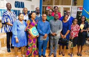 GIMPA Business School Alumni Network pays courtesy call on GJA President. Some staff and alumni of the Ghana Institute of Management and Public Administration (GIMPA) Business School on Tuesday paid a courtesy call on the  President of the Ghana Journalists Association (GJA).