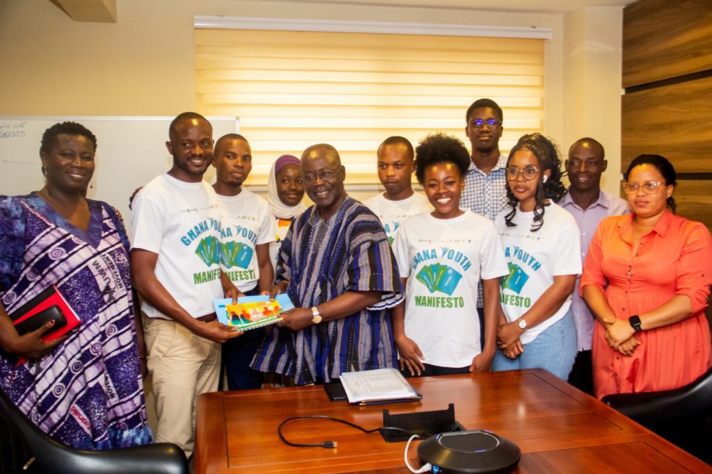NDC receives Ghana Youth Manifesto project report for 2024 election