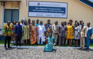 Sanitation Ministry commissions bio-digester training centre at Ada