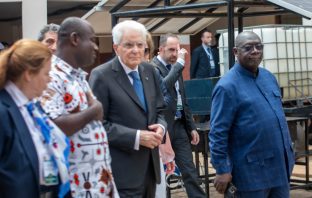 Ghana-Italy partnership for youth skills training launched. Italian President Sergio Mattarella, during his working visit to Ghana, launched the ‘Ghana Project’ at the Don Bosco Training Institute at Ashiaman, Greater Accra Region. 