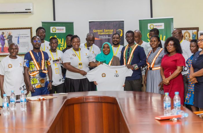 Street Sense Organisation supports NRSA Town Hall meetings. Street Sense Organisation (SSO) has donated safety equipment worth  GHC 10,750 and a cash of GHC 20,000 to the National Road Safety Authority (NRSA) in Accra.