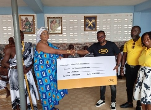 MTN Ghana supports Ohum Festival celebration