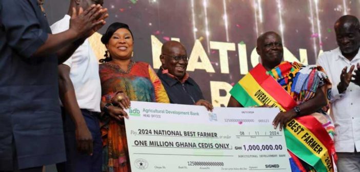 70-year-old farmer from Ashanti Region wins Best Farmer Award