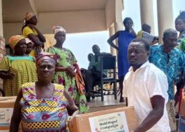 Amenfi Central MP donates to Physically Challenge in Constituency