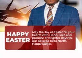 Ketu North MP urges motorists to prioritize road safety during Easter Festivities 