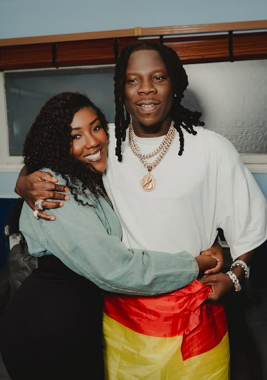 Stonebwoy And Dr. Louisa