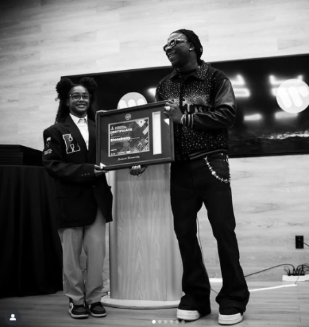 Stonebwoy honored by Howard University and Warner Music