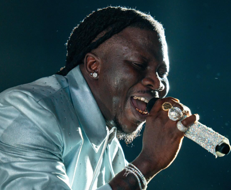 Stonebwoy Takes Ghana to the World as He Headlines CAF AFCON Fan Zone in Morocco Stonebwoy CAF AFCON Fan Zone