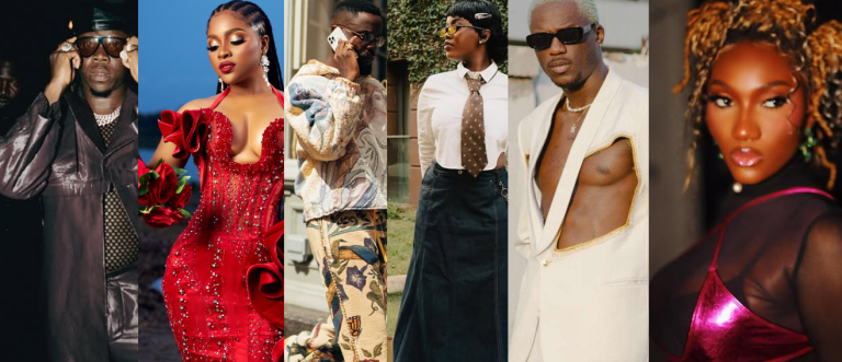 Top fashionable Ghanaian artistes