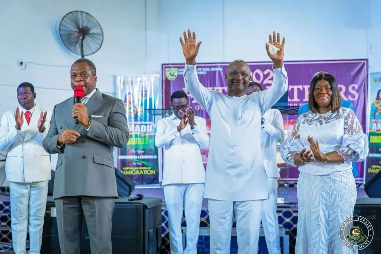 Comptroller-General, Samuel Amadu Basentale Holds Thanksgiving Service Assemblies