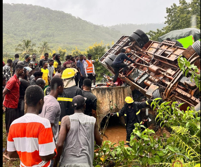 Three Killed, 17 Rescued in Volta Region Road Accident kpeve