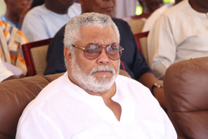 NDC Renames National Headquarters After Rawlings, Unveils Bust in His Honour RAWLINGS 1