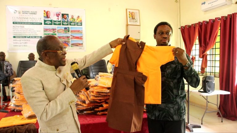 Speaker Bagbin Facilitates 16,584 School Uniforms for Nadowli-Kaleo Pupils, Commissions New Classroom Blocks WhatsApp Image 2026 06 08 at 20.21.03