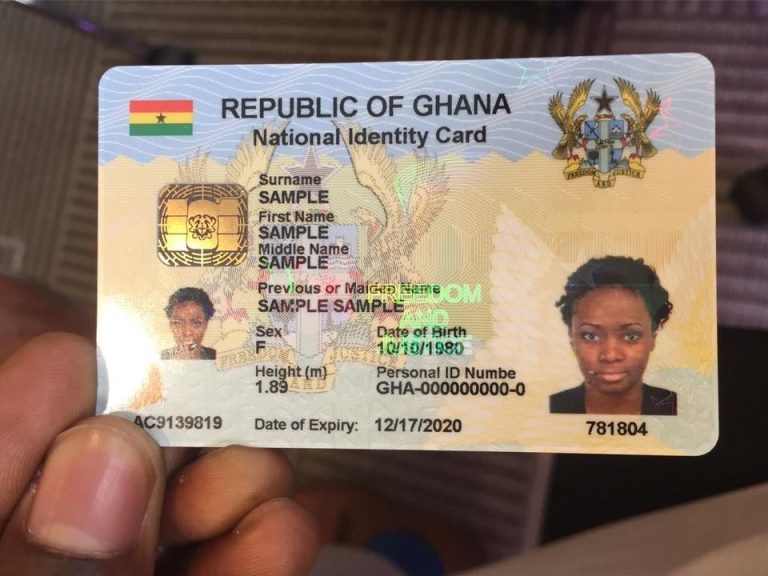 Photocopying or Visually Inspecting Ghana Card for Transactions Now an Offence