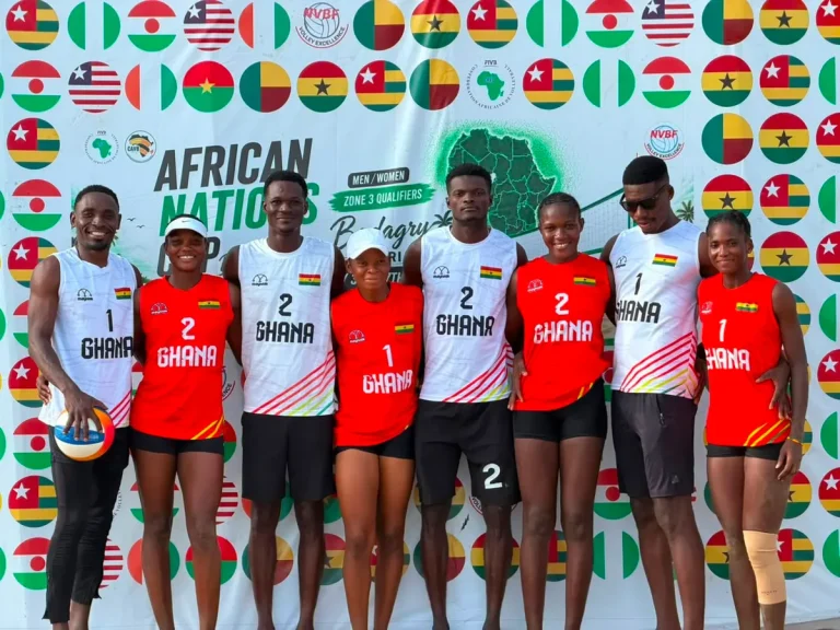 Ghana Wins Gold, Secures AFCON Qualification at Zone 3 Beach Volleyball Championship