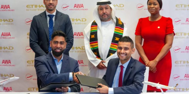 Etihad Airways, Africa World Airlines sign partnership to expand regional and global connectivity
